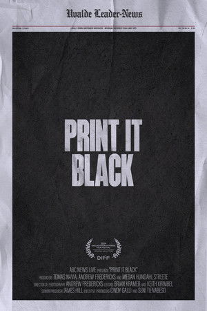 Watch Full Movie: Print It Black (2024)