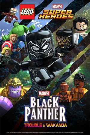 Watch Free LEGO Marvel Super Heroes Black Panther Trouble in Wakanda (2018)