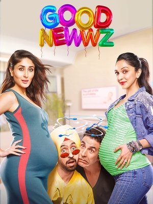 Watch Free Good Newwz (2019)